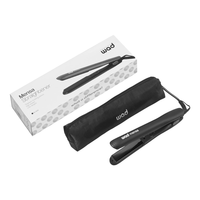 Alisador de Cabelo Mensa Black - Acessórios de Cabeleireiro Weelko -Weelko -barbeiro útil