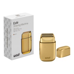 Wad Esfir Gold, máquina de afeitado de metal para barbería - Wad