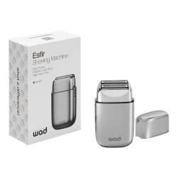 Rasoio elettrico da barberia Esfir Silver in acciaio inox - Wad