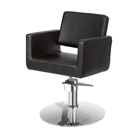 Weelko Modern Chic Haircut Chair With Round Base