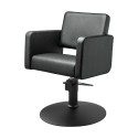 Chaise de coupe coiffure Classique Base Ronde Moderne Weelko -Weelko -Fauteuils de coiffure