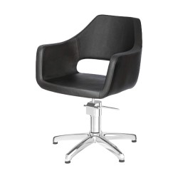 Fauteuil de coupe coiffure base mobile Weelko
