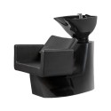 Lavabo noir Knot Weelko pour esthétique -Weelko -Bac à shampooing pour salons de coiffure