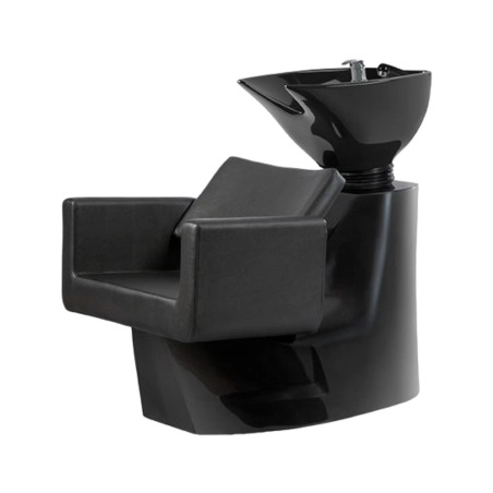 Lavacabezas peluquería Knot negro Weelko