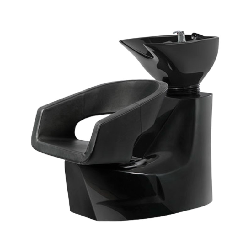Lavabo Rolls nero -Weelko -Lavacapelli per parrucchieri