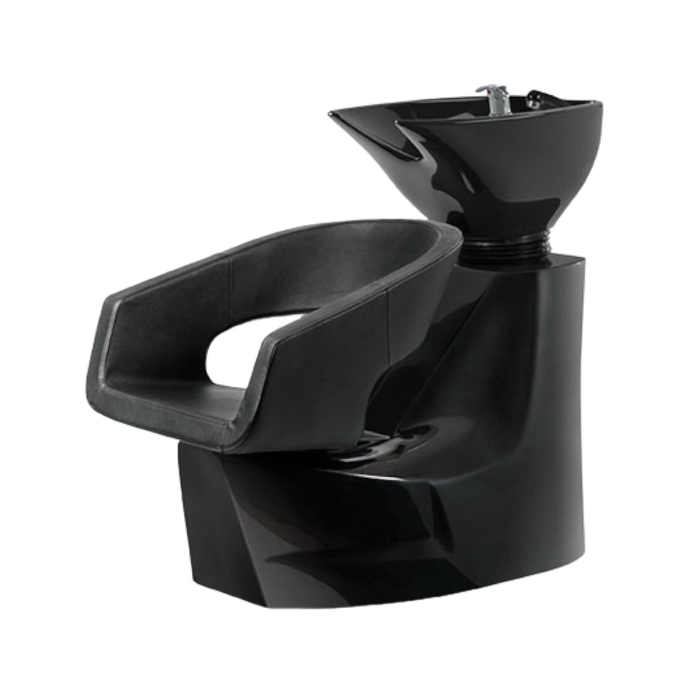 Lavabo Rolls nero -Weelko -Lavacapelli per parrucchieri