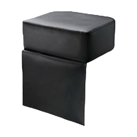 Alzador de Altura para Peluquería Negro Moderno - Weelko