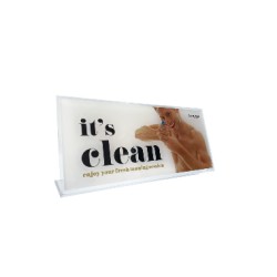 Comprobante de limpieza It´s clean Luxura -Hapro -Higienizante