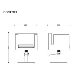 Sedia da taglio Comfort