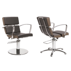 Sillón Cobra Metal con Cojines Anatómicos y Brazos Cromados