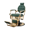 Buzz Gold Green Vintage Barber Chair by Weelko -Weelko -Barber chairs