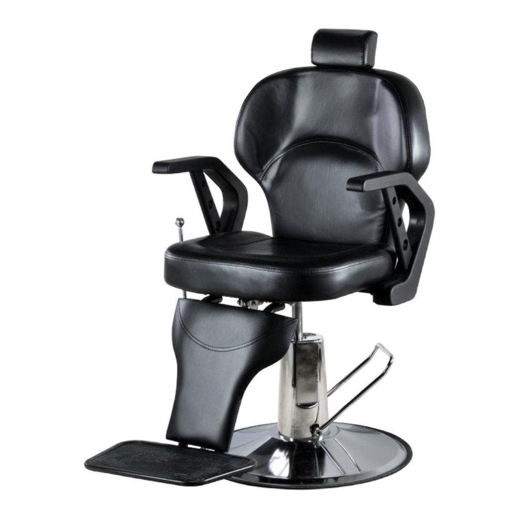 Cadeira de Barbeiro com Sistema Hidráulico - Sunmarket Wellness