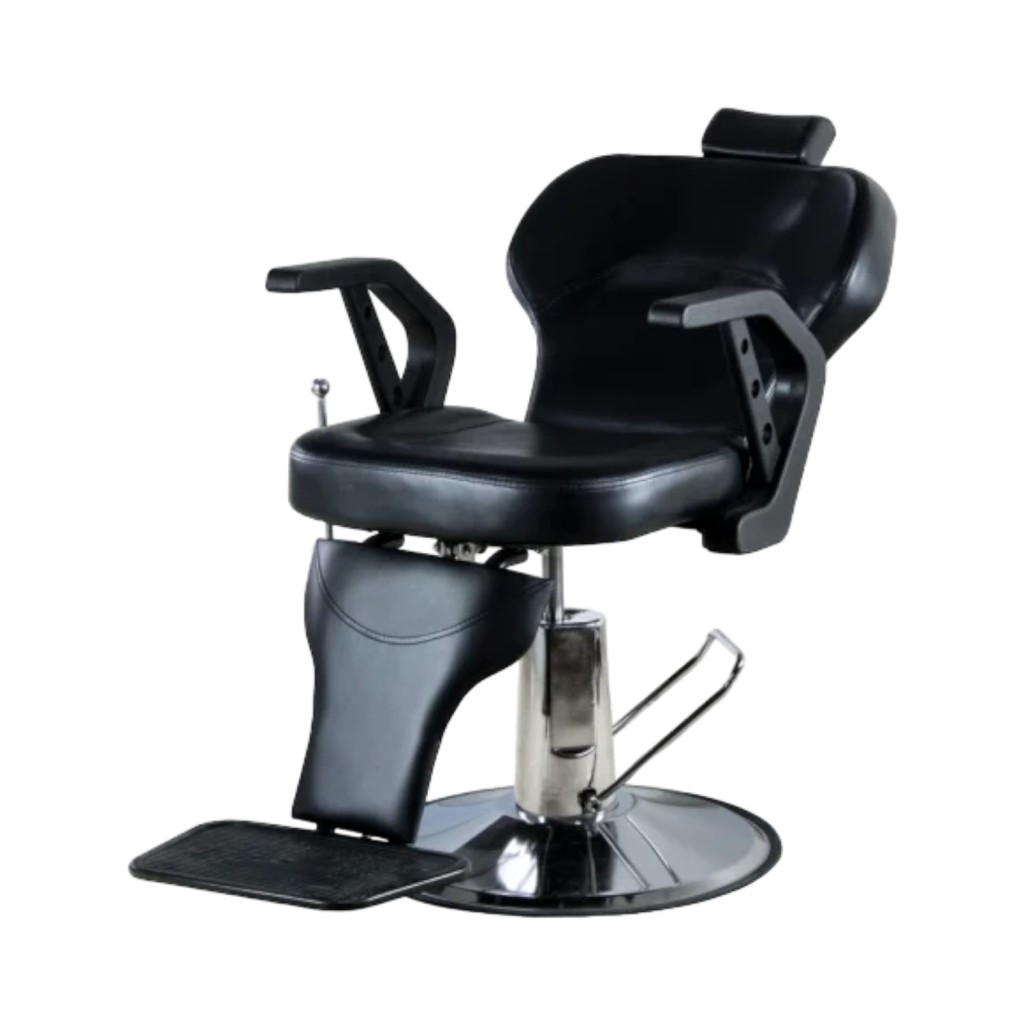 Cadeira de Barbeiro com Sistema Hidráulico - Sunmarket Wellness