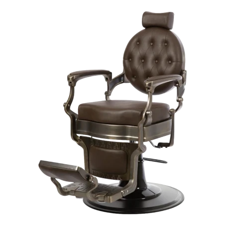 Weelko Sillón De Barbero Vintage Bronze