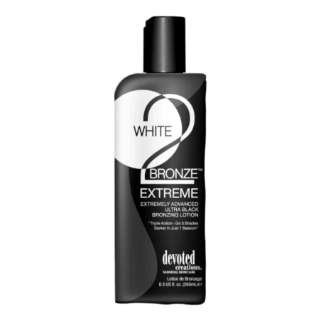 White 2 Bronze Extreme - Devoted Creations - Acelerador de bronceado profesional