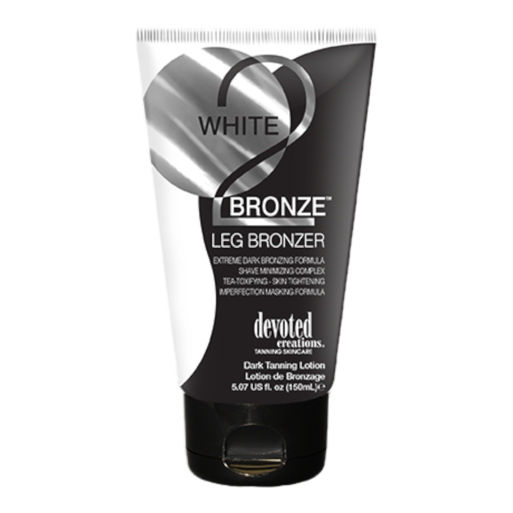 White 2 Bronze Leg Bronzer Devoted Creations Acelerador de Bronceado