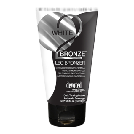 White 2 Bronze Leg Bronzer Devoted Creations Acelerador de Bronceado
