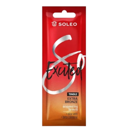 Excited 15ML Soleo - Bronceador extra fuerte con hormigueo