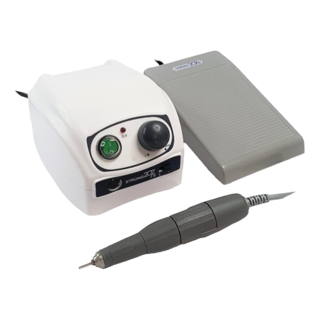 Micromotor Strong 207S de escobillas 45.000 rpm 4,5 Ncm para manicura y pedicura - Saeshin