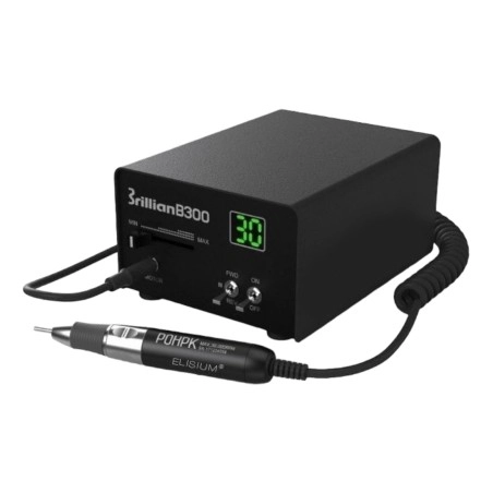 Micromotor Brillian B-300 para manicura y pedicura — 30.000 RPM, 50W, control digital