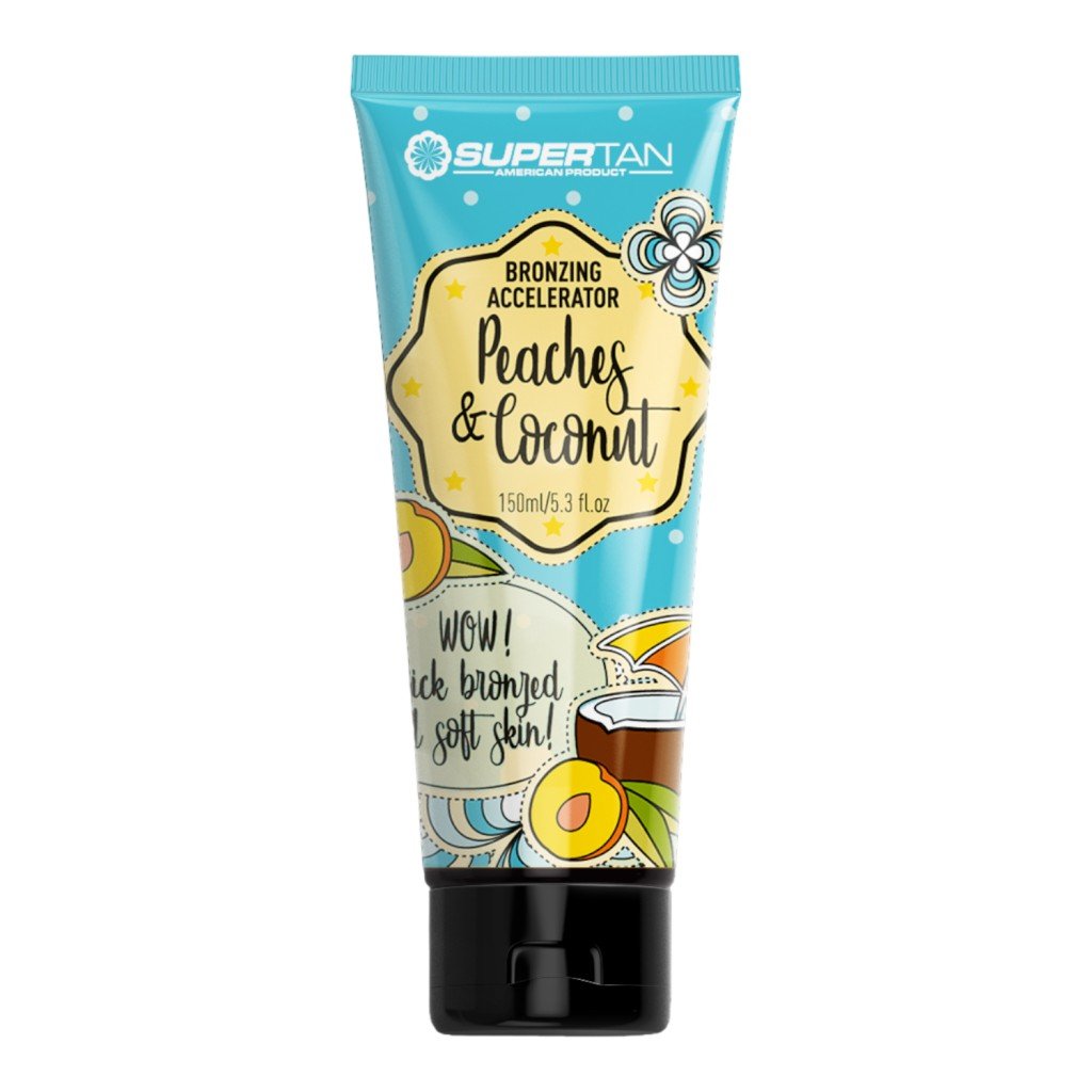 Peaches Coconut - Supertan - Acceleratore di abbronzatura