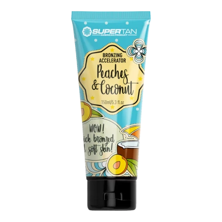 Peaches Coconut Supertan Acelerador de Bronceado Profesional 200ml