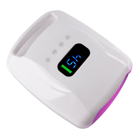 Lámpara de Secado LED Rosa Pro para Manicura y Pedicura 96W 28800mA