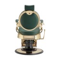 Buzz Gold Green Vintage Barber Chair by Weelko -Weelko -Barber chairs