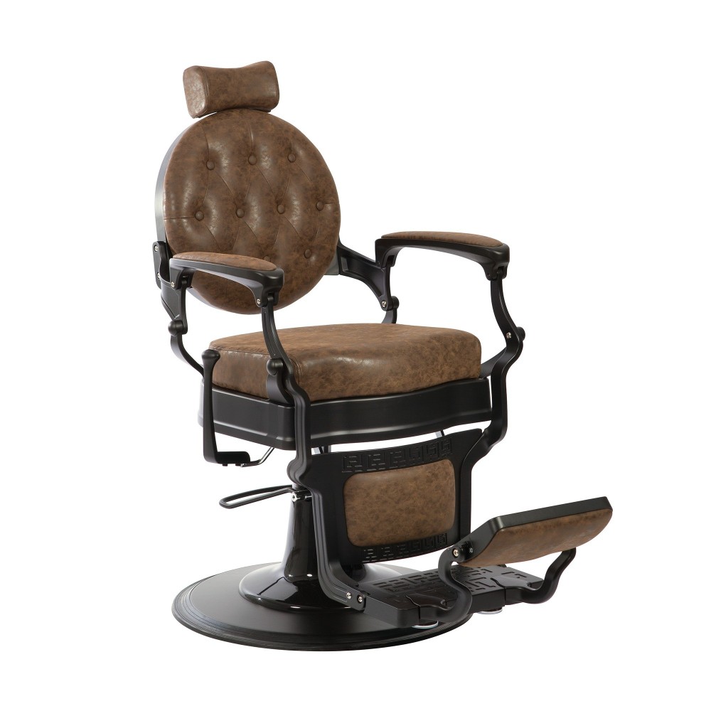 Buzz Black Barberstuhl Vintage Weelko -Weelko -Barbersessel