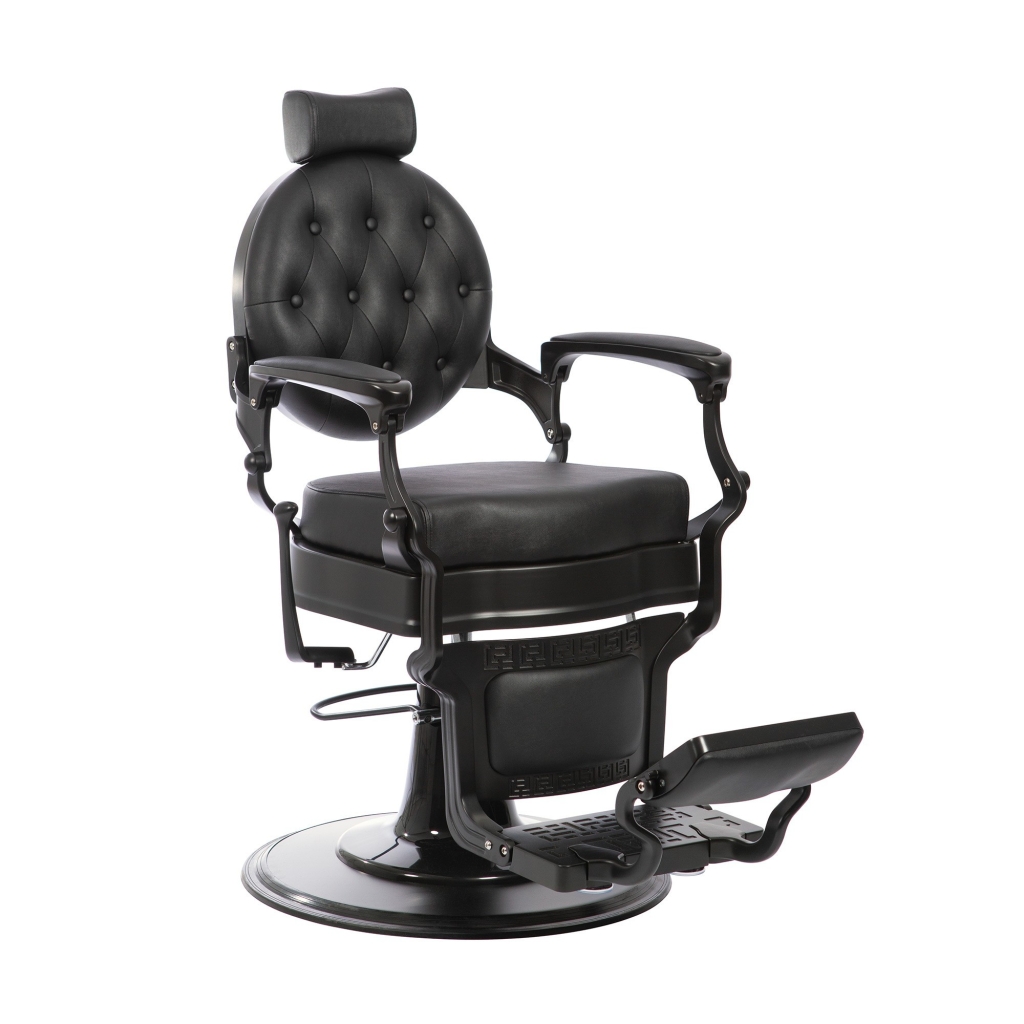 Sedia da Barbiere Buzz Nera – Vintage – Weelko