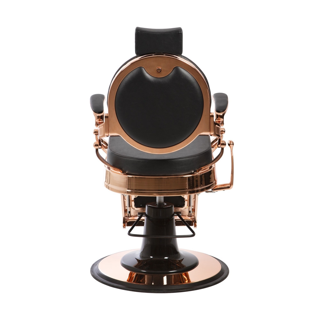 Buzz Rose Black Barber Chair by Weelko - Vintage, Classic, Modern, Urban