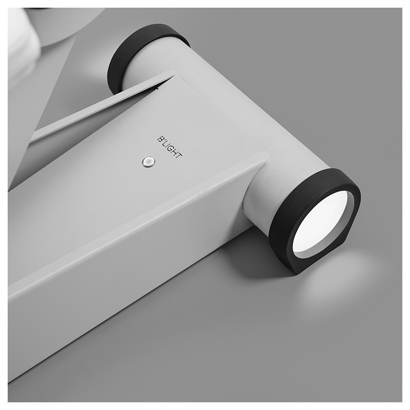 Weelko Premium Podologie- und Pediküre-Sessel Grau mit LED -Weelko -Kosmetikliegen und -sessel