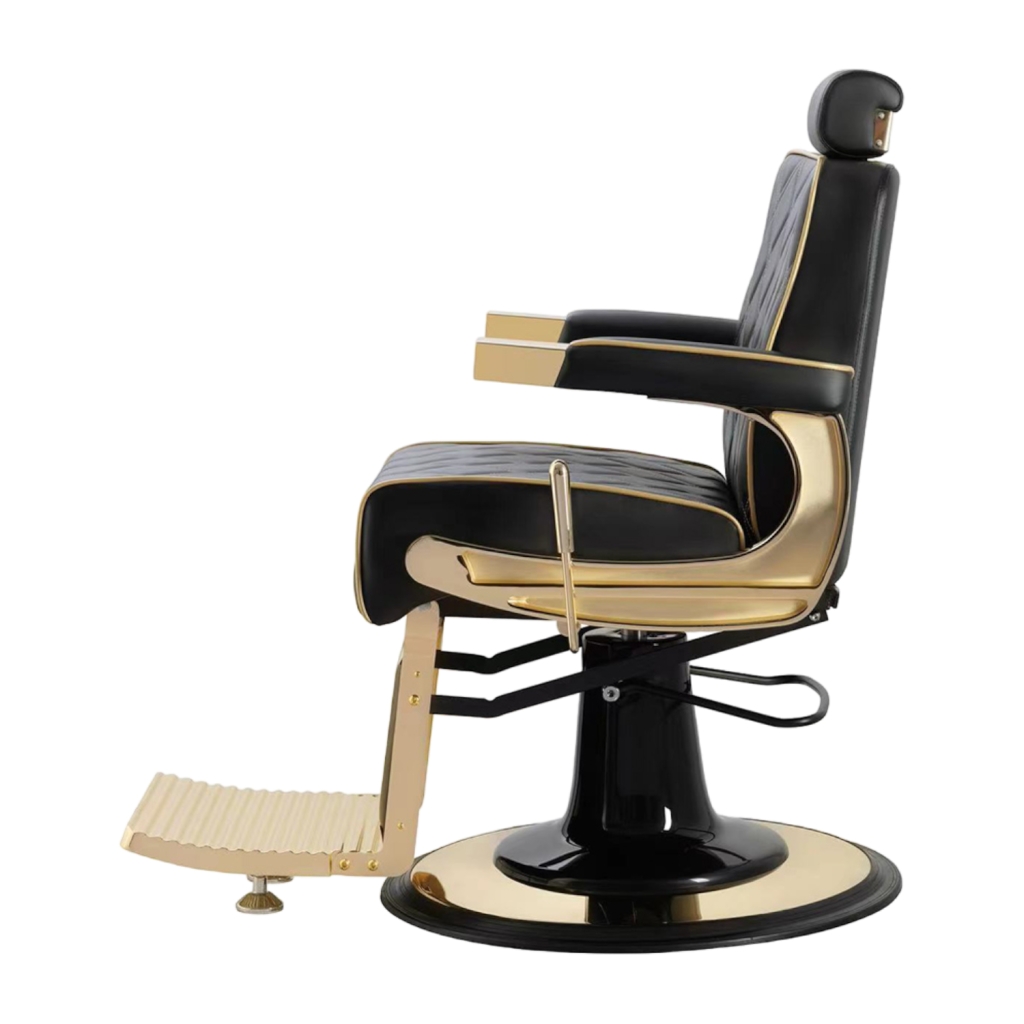 Sillón de Barbero Crew Gold Vintage Weelko