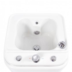 Vasca pedicure Weelko con idromassaggio, LED e doccetta regolabile
