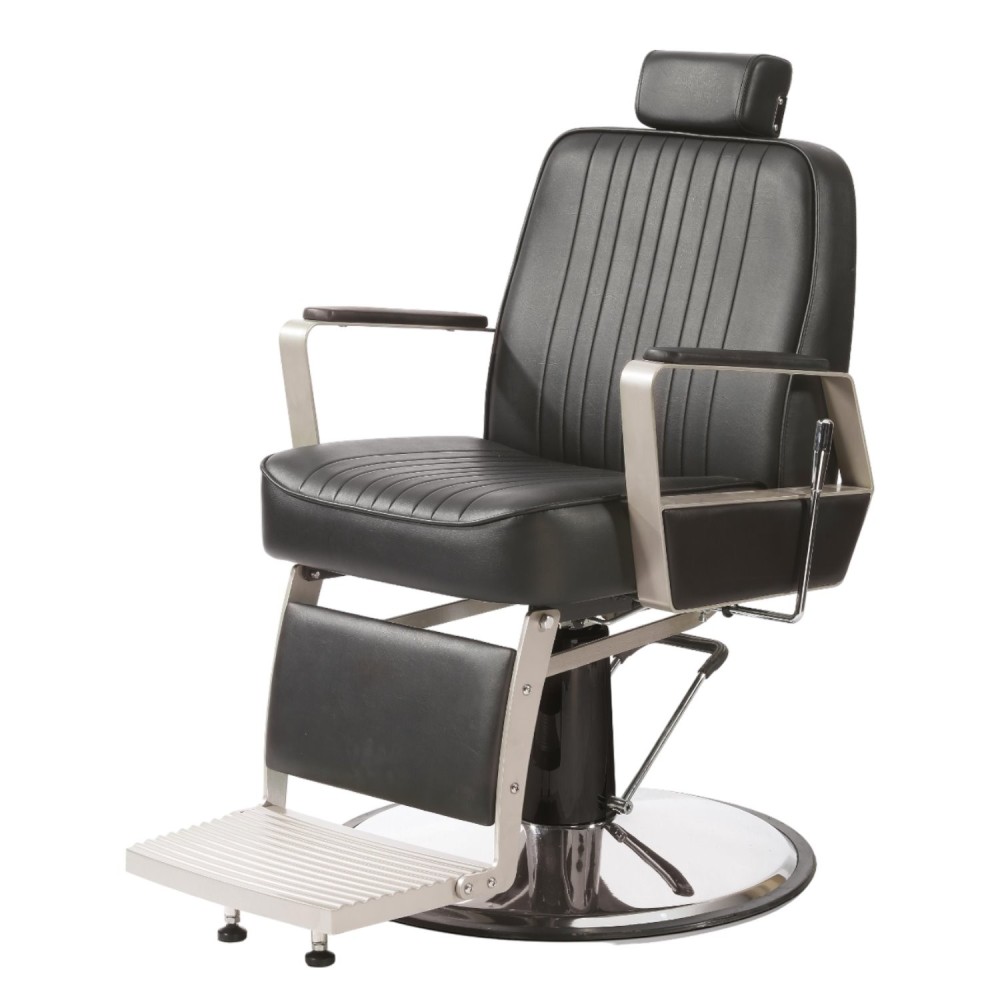 Moscu Black Barber Chair – Vintage, Retro and Modern Design | i-Medstetic -i-Medstetic -Barber chairs