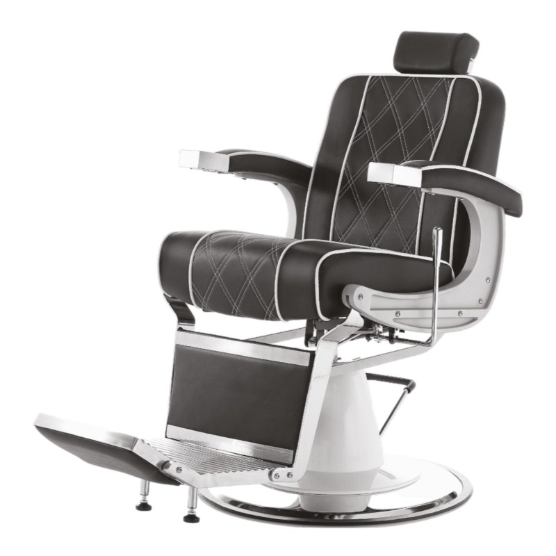 Sillón de Barbero Dublín Negro Vintage - i-Medstetic -i-Medstetic -Sillones barbero