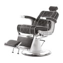 Sillón de Barbero Dublín Negro Vintage - i-Medstetic -i-Medstetic -Sillones barbero