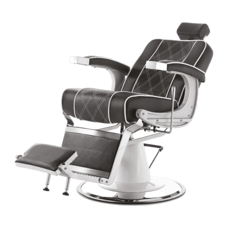 Sillón de Barbero Dublín Negro Vintage - i-Medstetic -i-Medstetic -Sillones barbero