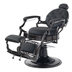 Cadeira de Barbeiro Prestige Black Vintage i-Medstetic