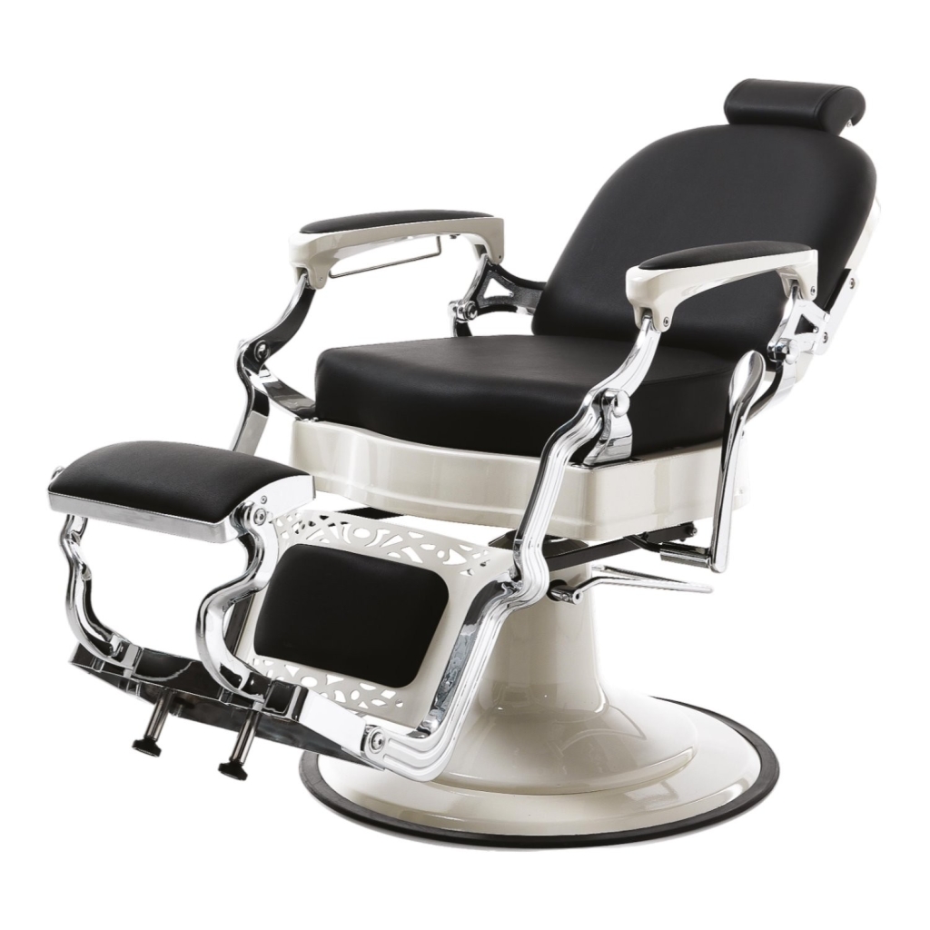 Black Master Barber Chair Vintage Retro by i-Medstetic