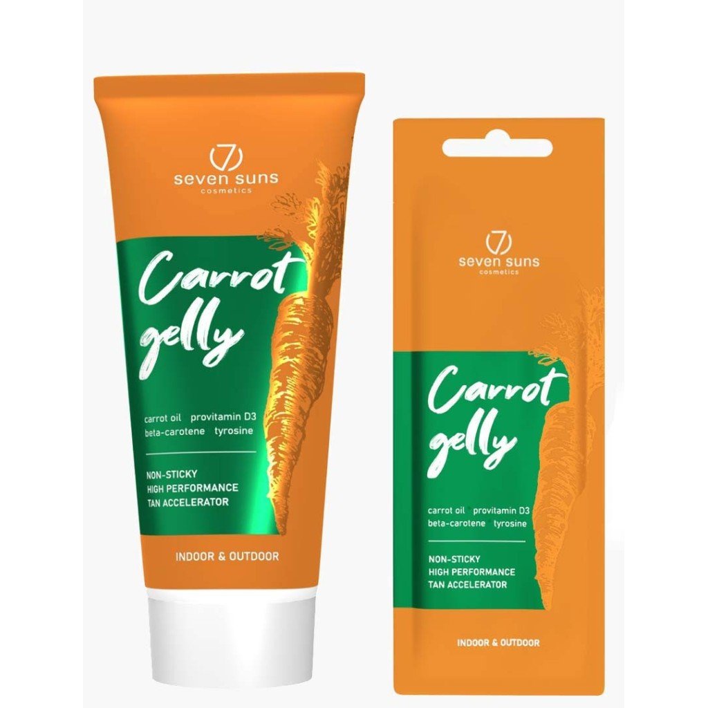 7suns Carrot Gelly Tanning Accelerator 200ml.