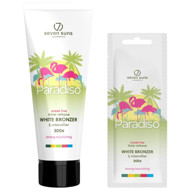 7suns Cosmetics Coloured PARADISO 300x 250 ml Bräunungsbeschleuniger -7suns Cosmetics -7suns