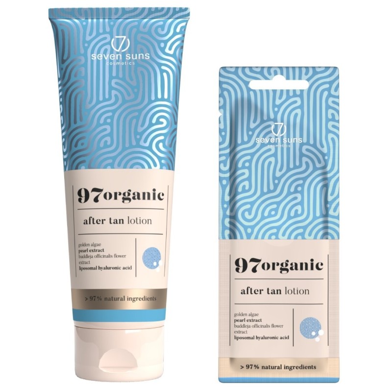 7suns Cosmetics 97organic After Tan Lotion 250ml für Solarium -7suns Cosmetics -7suns