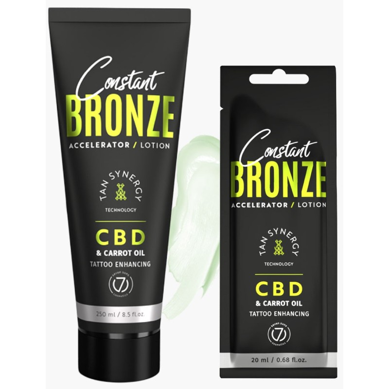 7suns Constant Bronze Accelerator CBD & Carrot Oil Lotion 250 ml. -7suns Cosmetics -7suns