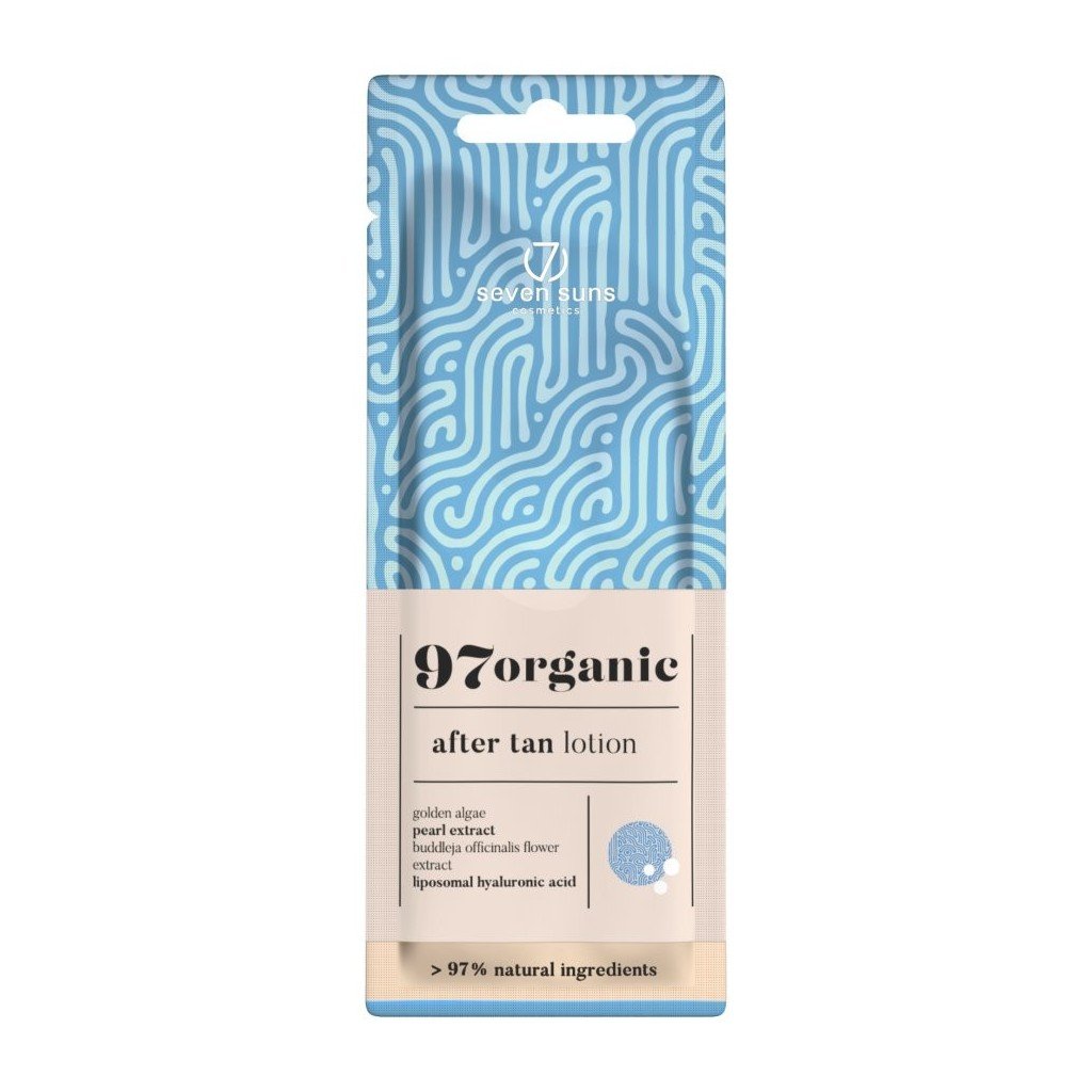 7suns 97organic after tan lotion 15ml