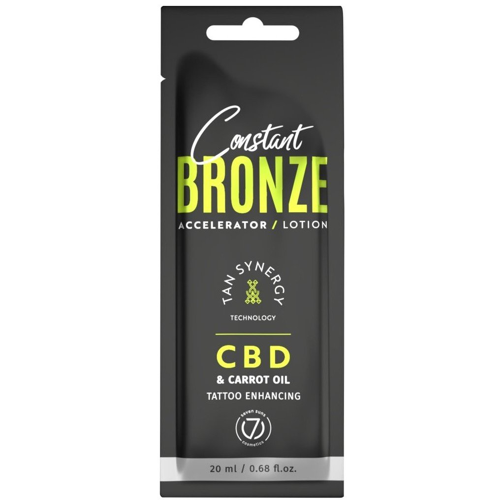 7suns Constant Bronze Accelerator CBD & Carrot Oil Lotion 20 ml.