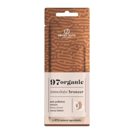 7suns Cosmetics 97organic Immediate Bronzer 15ml - Acelerador de Bronceado Natural
