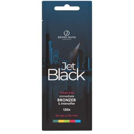 7suns Cosmetics Acelerador de Bronceado JET BLACK 120x 15ml