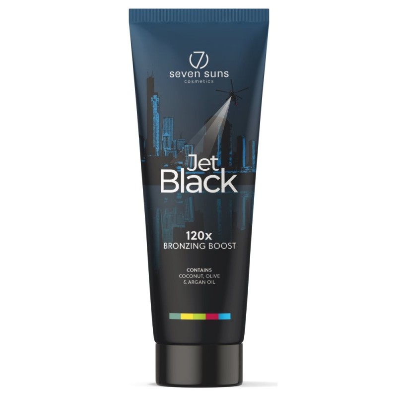 7suns Coloured JET BLACK 120x Bräunungsbeschleuniger 250 ml -7suns Cosmetics -7suns