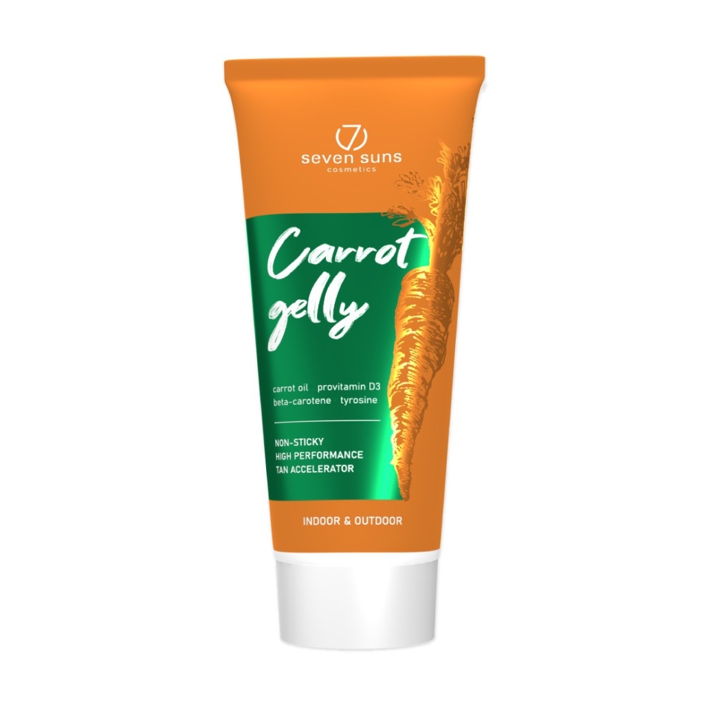7suns Carrot Gelly Tanning Accelerator 200ml.